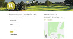Desktop Screenshot of members.watermarkcc.com