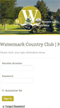 Mobile Screenshot of members.watermarkcc.com